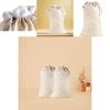 Modern Canvas Laundry Bag For Bedroom Use Durable Fabric Stylish Home Decor