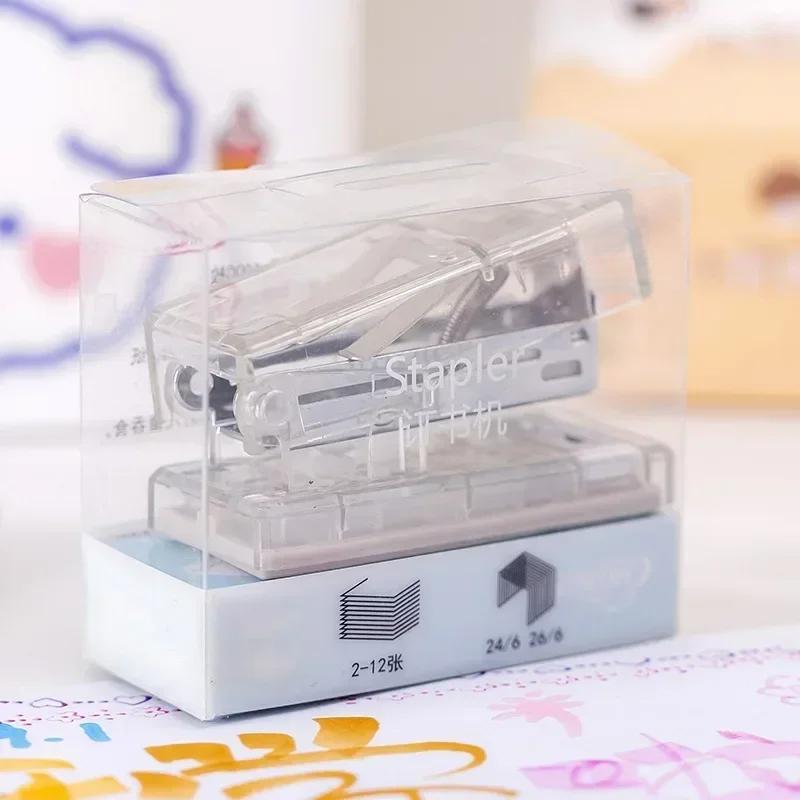 Ministiftesett for barn Gjennomsiktig testpapirbindemiddel Stiftestifter for studentkontor/skolebindingsutstyr
