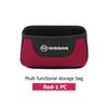 Paste Arbitrarily Car Door Storage Bag Seat Back Side Door Box For Nissan Juke Sentra Pathfinder Skyline Silvia GTR Nismo