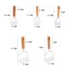 Edelstahl Schlammpresse Kartoffelstampfer Multifunktionaler Babybrei Saftpresse für Hausgemachte Säuglings Obst Gemüse Stampfen Kochen