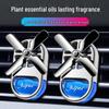 Car Vent Air Freshener with Dancing Ornamental Fan - Long-Lasting Scent for Interior Decoration