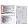 String Action Ruler Gauge Leveling Rulers Multi Instrument String Action Gauge for Guitarists and Instrument Technicians