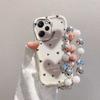 Case For Vivo V60 V40 V50 Lite Y31 5G Y33S Y21S Y28 4G Y17S Y04 Y03 Y29S Y28S Y18 Y400 Bracelet Chain Fashion Love Heart Cover