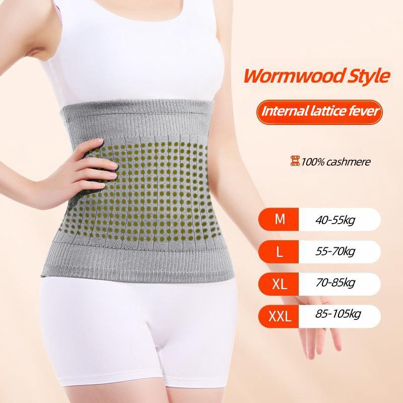 Cashmere Waist Belts with 100% cashmere Thicken Thermal Cashmere Waist Warmer Lumbar Support Belt Cold Stomach Protection Sport