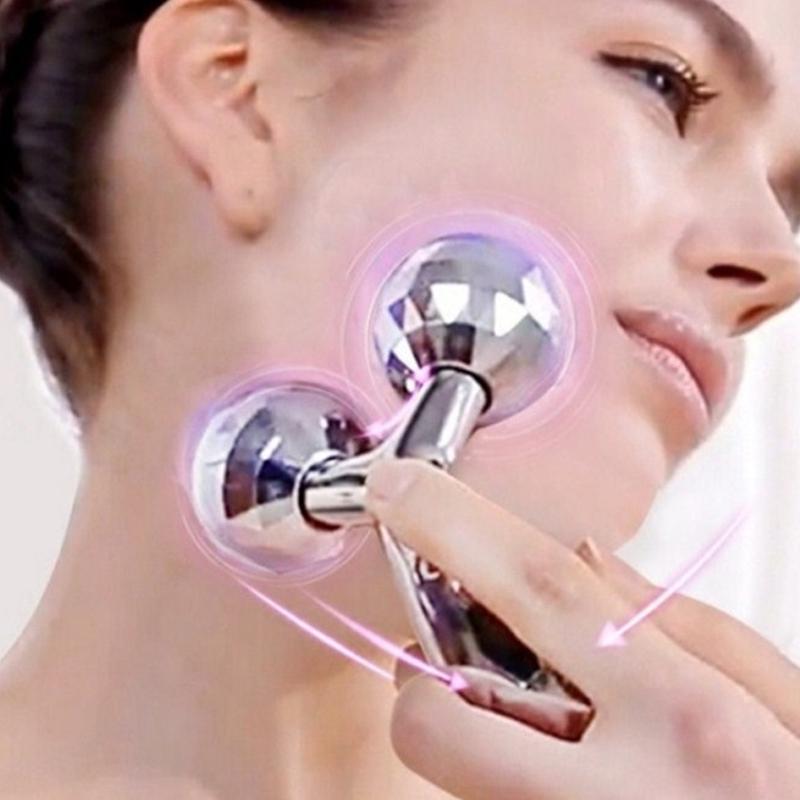 Thin Face Artifact Roller Machine V Face Massager Thin Face Instrument 3D Massage Ball