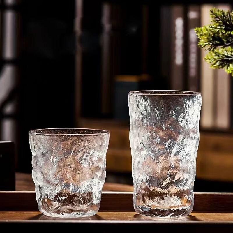 Shangqi Japanese Glacier Pattern Heat-Resistant Glass Drinking Cups