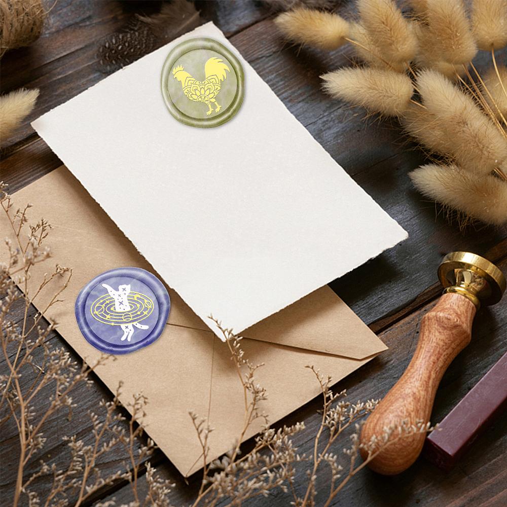 New Cats Series Wax Seal Stamps Wax Sealing Stamps 25mm Removable Brass Head For Decorating Envelopes Notebooks Greeting Cards