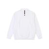 Onoff Men S looSe FiT Ribbed T ShirT Of9003gb whiTe