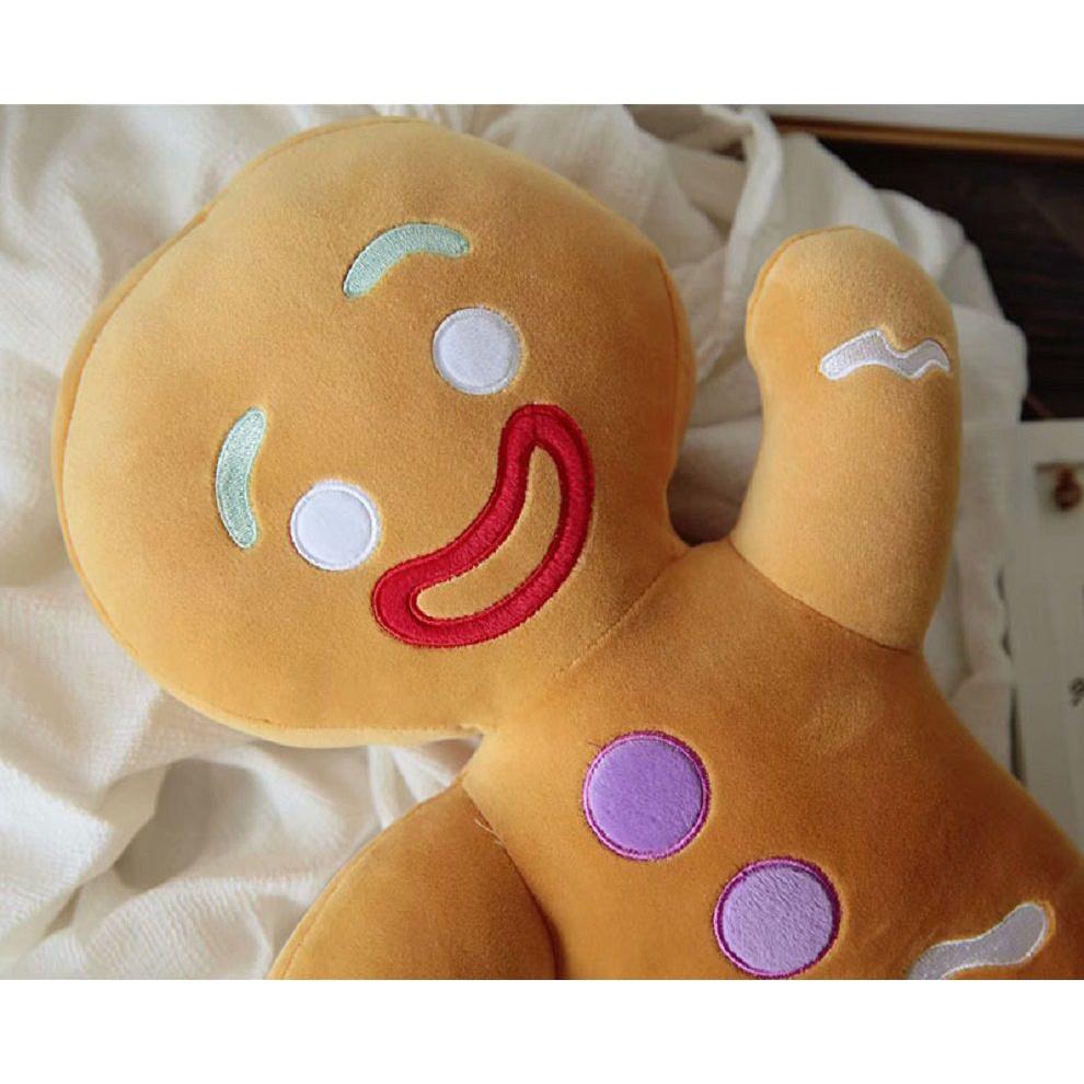 Shrek Adventure Gingerbread Man Gingy Plush Toy Soft And Huggable Stuffed Animal For Kids