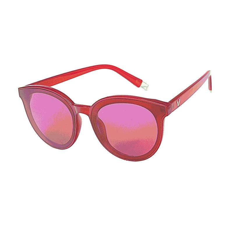 

Vintage Round Sunglasses Women 2025 Trends Woman Brand Designer Sunglass Men Female Clear Ocean lens Shades Eyewear Oculos as shown синій