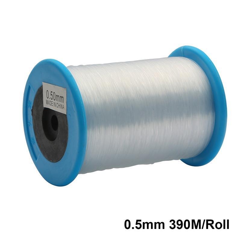 Transparente, nicht elastische Angelschnur aus Kristall für selbstgemachten Perlenschmuck