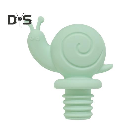 Šnečí zátka na láhev vína 3D design Vzduchotěsný korek na víno Potravinářský silikon Víno Pivní sklo Zátky na uzávěry lahví Červené víno Konzervační doplněk