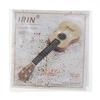 IRIN 4pcs Ukulele Strings 022-032'' Colorful Nylon for Uke Hawaiian Guitar