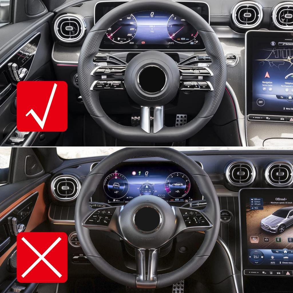 [Deesse] Mercedes Benz C-Klasse C-Klasse W206 Serie S206 Serie Carbon Griff Lenkrad