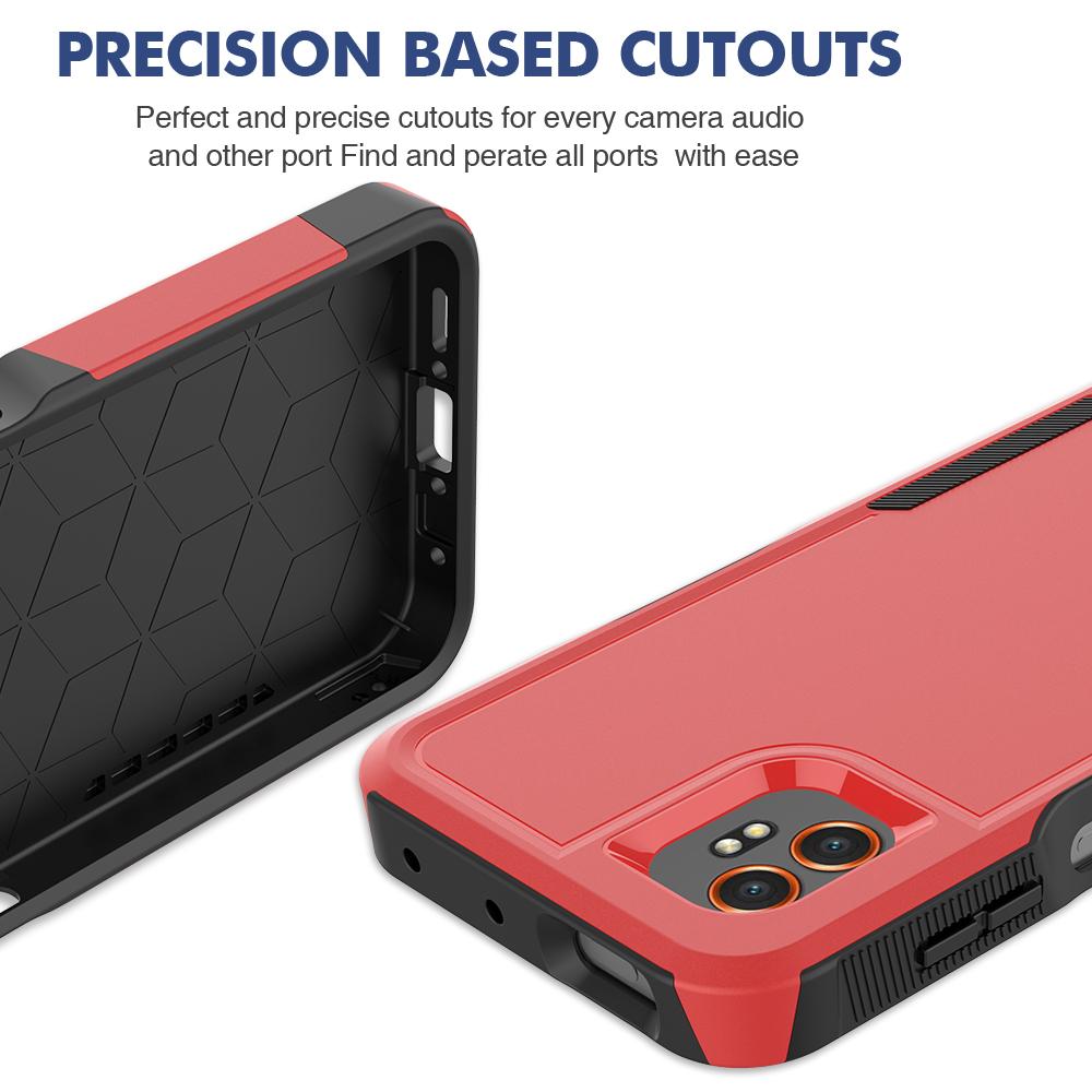 For Samsung Galaxy XCover7 Pro Case 2 in 1 PC + TPU Shockproof Phone Cover