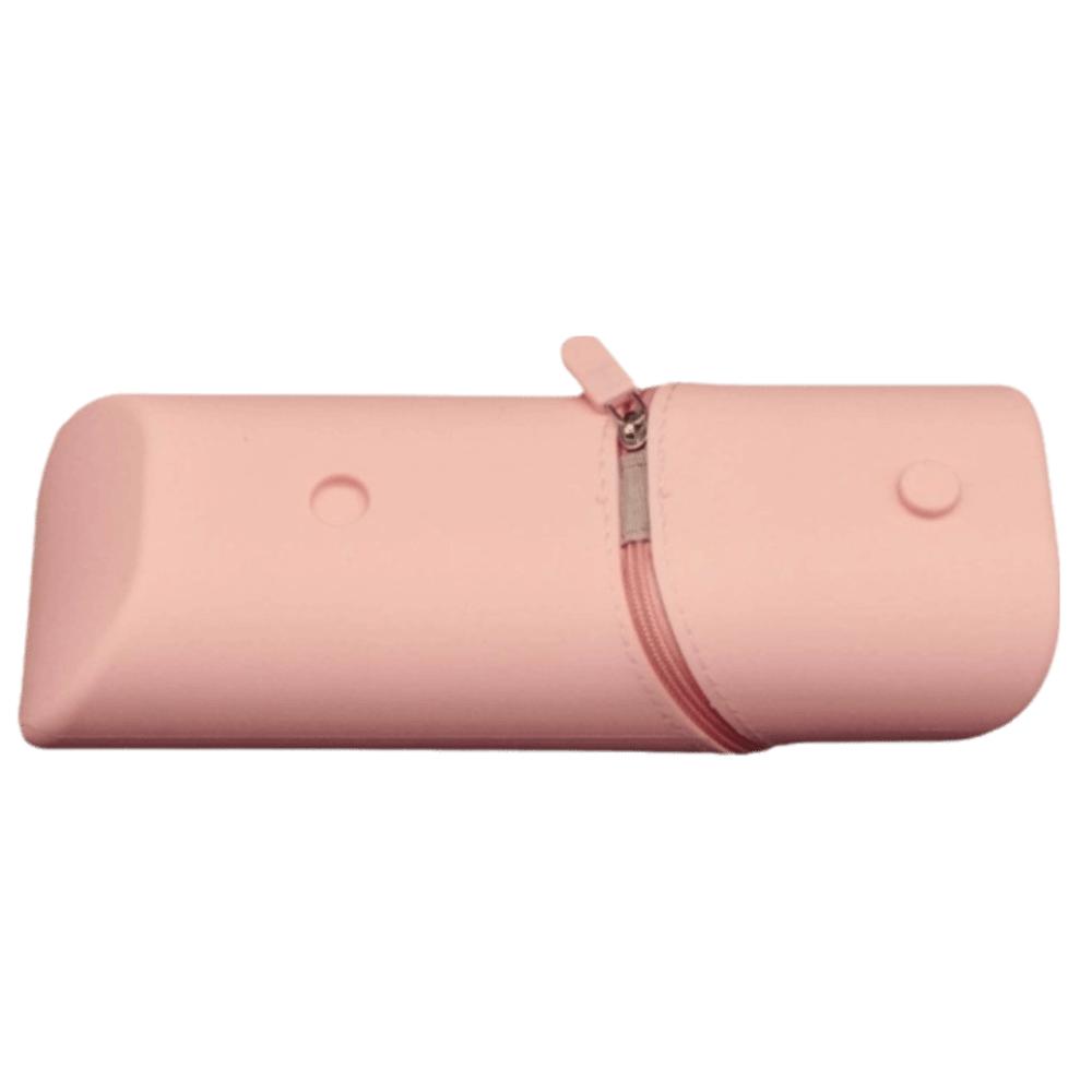 Eco-Friendly Silicone Pencil Case Large- Capacity Desk Organizer Gift розовый