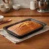 Rectangular Cooking Tray Compact Oven Pan Slim for Dessert Making