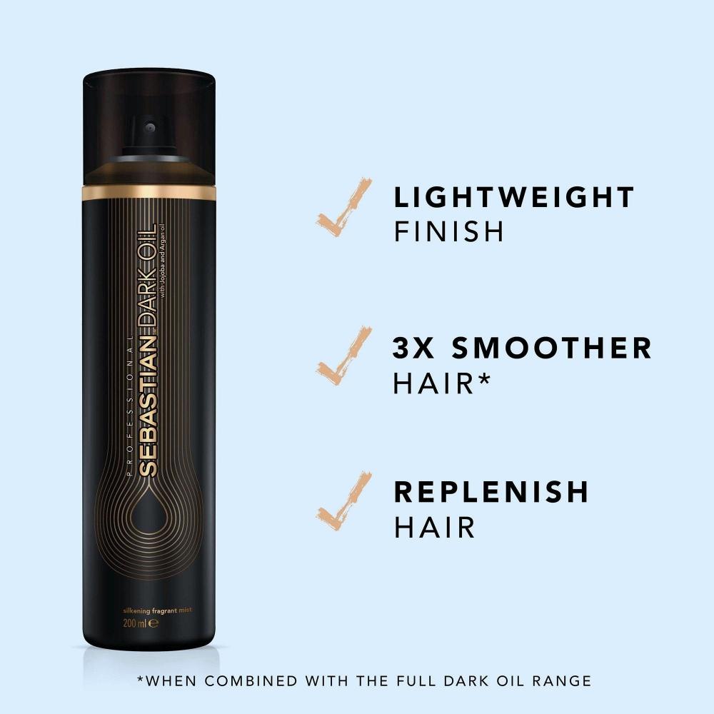 Sebastian Dark Oil Silkening Fragrant Hair Mist 6.76 Oz
