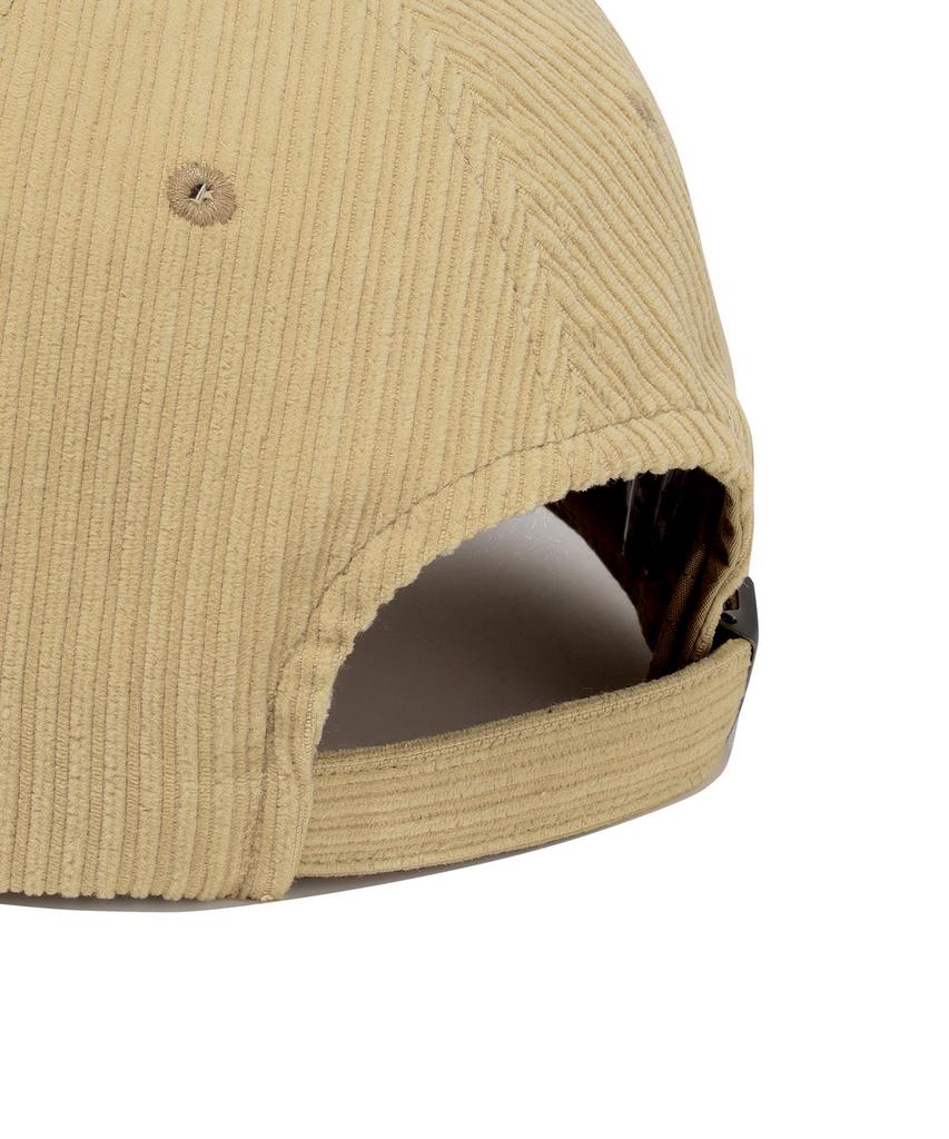 COVERNAT Authentic Applique Corduroy Ball Cap Beige