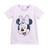 Baby Girl T-shirt - Cerda - Minnie - Fun Design - Soft Materials - Short Sleeves