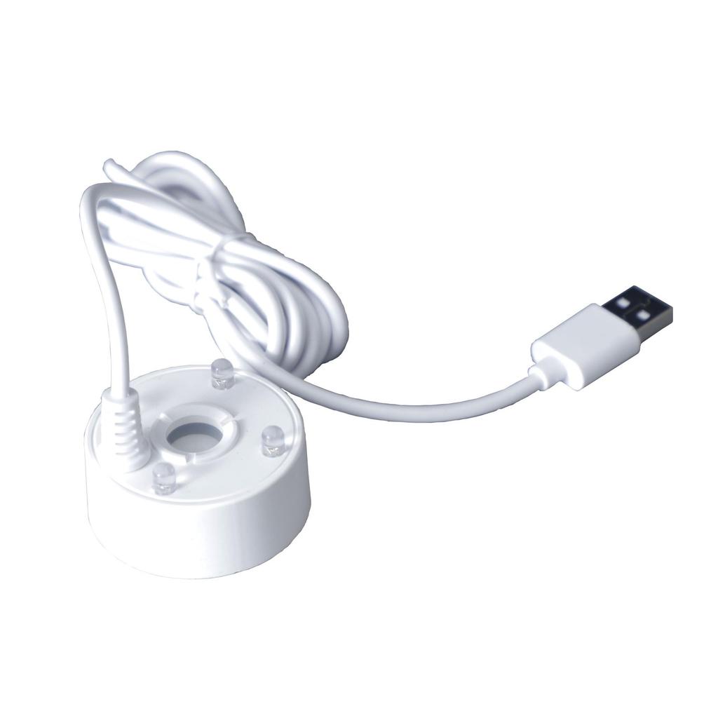5V USB Ultraschall Felslandschaft Bonsai Luftbefeuchter mit 4 Lichtern und 20mm großem Nebelzerstäuber.