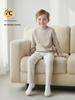 2025 Çocuk Sonbahar/Kış Kıyafet Seti: Erkek ve Kız Çocukları İçin Sıcak Dikişsiz Termal İçlik