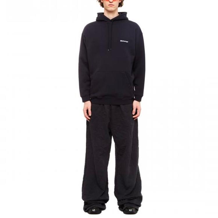 Balenciaga Logo Medium Fit Hoodie 570811TKVB53967