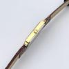 Used Vintage SEIKO Seiko men's watch square tank gold 80s
