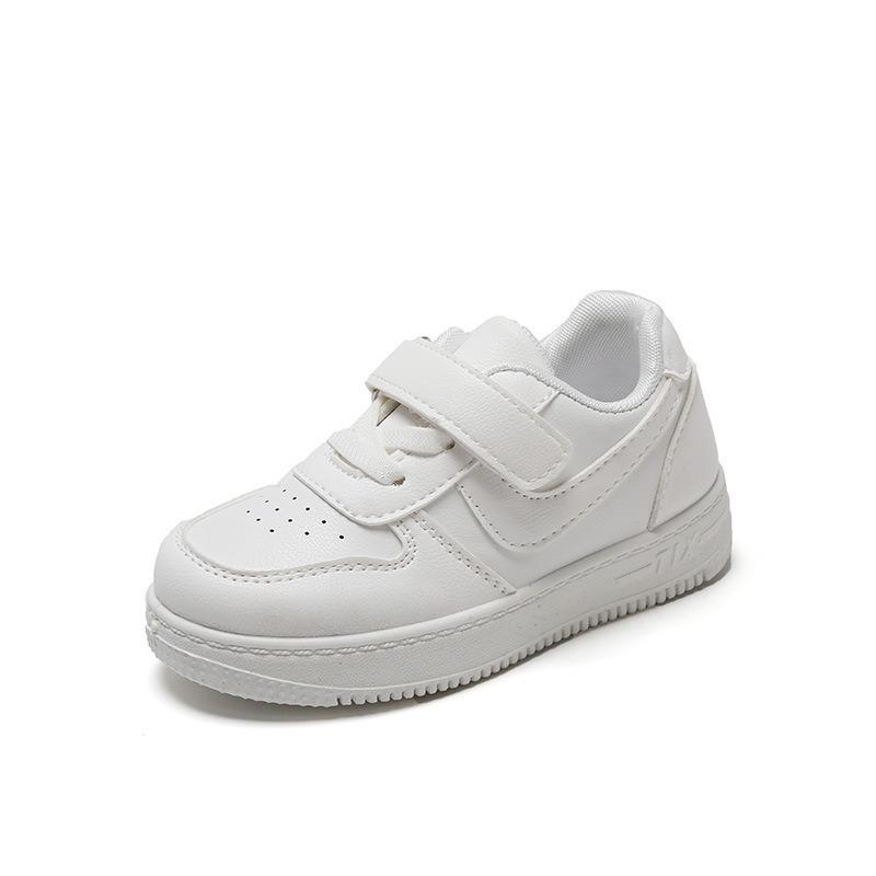 Kids Unisex Lightweight Soft Sole Breathable Casual Sports Sneakers Solid Color School Shoes