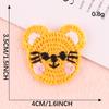 Hand Account Diy Patch Computer Embroidery Label Small Animal Clothing Hair Accessories Fabric Label Water Soluble Chapter Embroidery Cloth Sticker