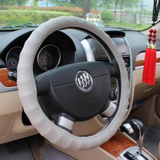 Wave Circle Hot-Selling Punching Car Steering Wheel Cover Set Four Seasons General Auto Upholstery Direction