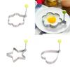 Round Egg Frying Mold Dishwasher Safe Stainless Steel Nonstick Ring For Perfect Sunny Side Up Eggs