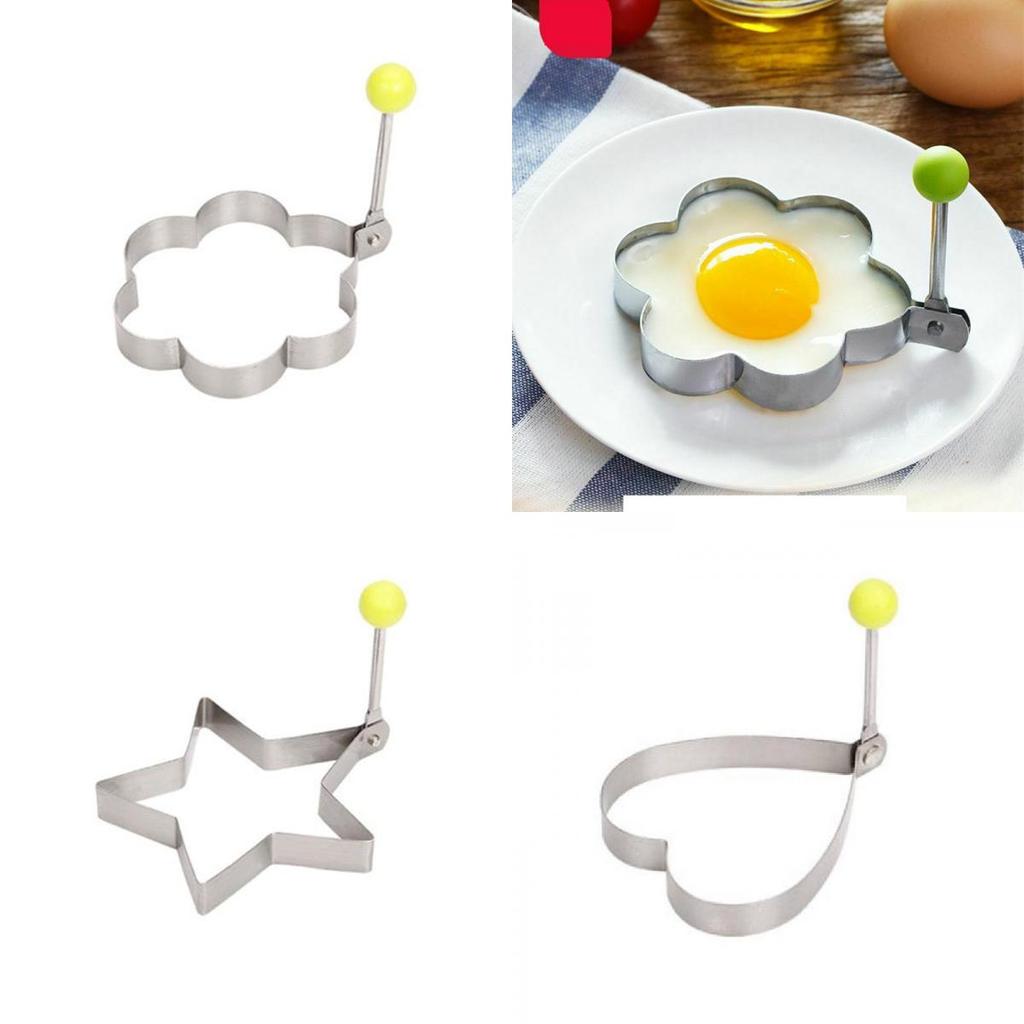 Round Egg Frying Mold Dishwasher Safe Stainless Steel Nonstick Ring For Perfect Sunny Side Up Eggs