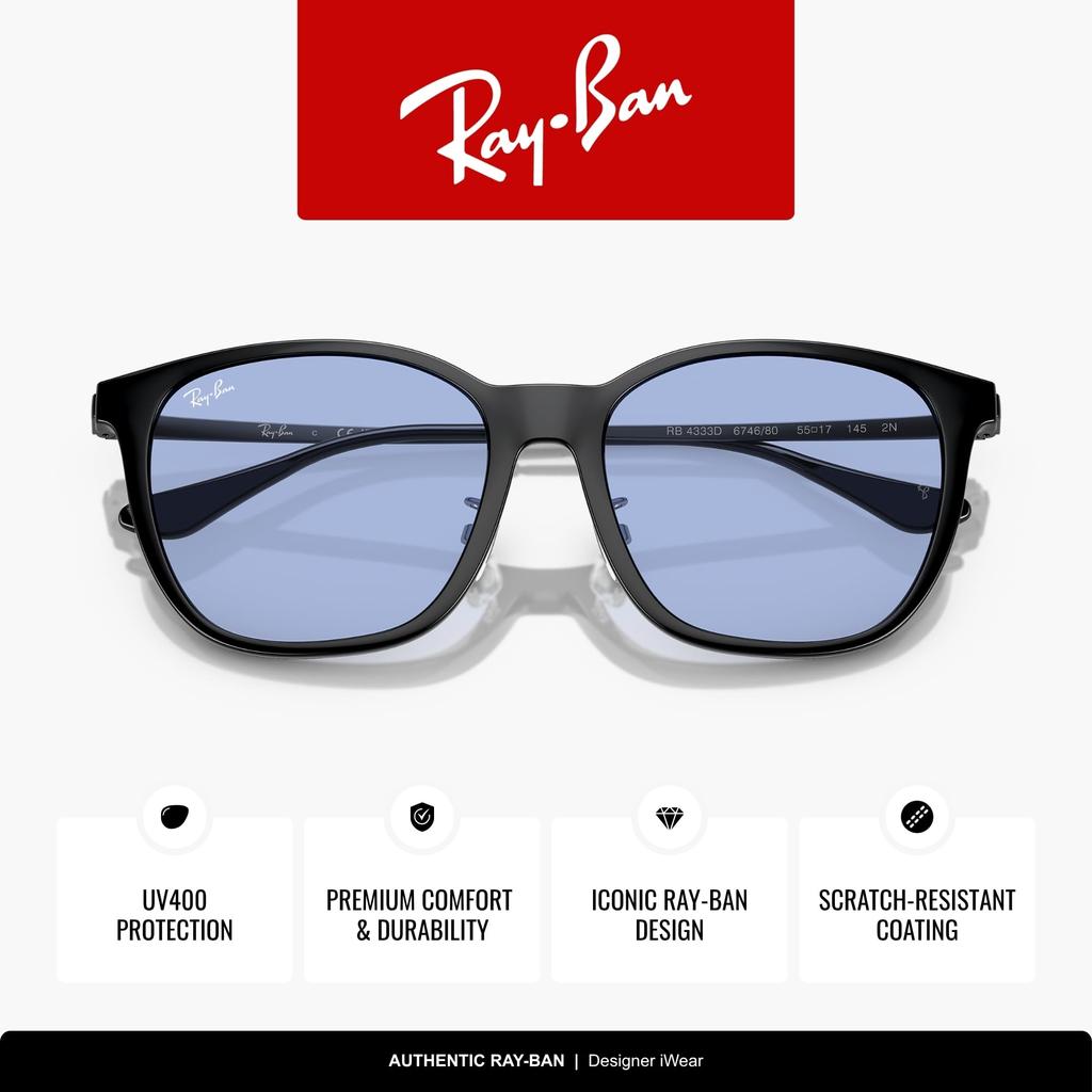 Sunglasses RB4333D Asian Fit Ray-Ban