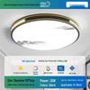 2025 LED Ceiling Light: Bright Core Design for Living, Bedroom, Study, and Dining Rooms, Wrought Iron Fixture