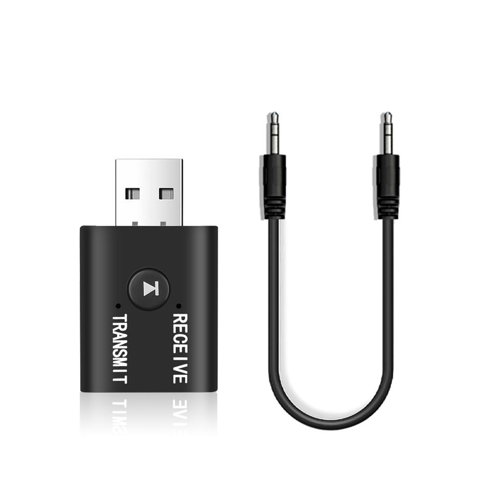 Bluetooth 5.0 Audio Transmitter Receiver 3.5mm AUX Jack RCA USB Dongle Stereo Wireless Adapter for TV Car Kit Speaker Headphone