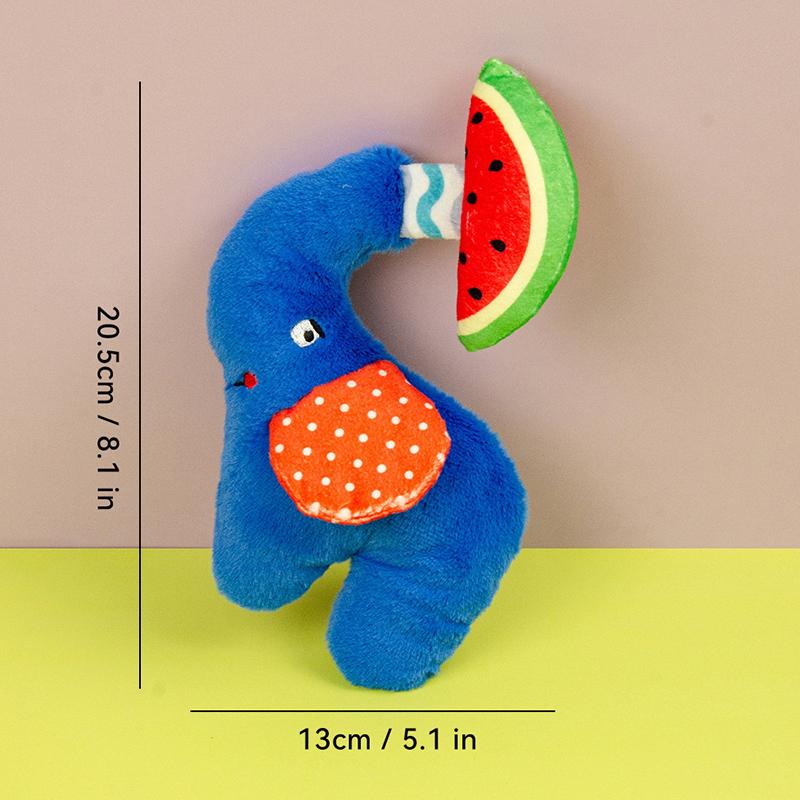 Hund Plüsch Quietschspielzeug Haustier Katze Hund Interaktives Beißspielzeug Tiere Bissfest Interaktives Haustier Hund Zähne Reinigung Kauspielzeug