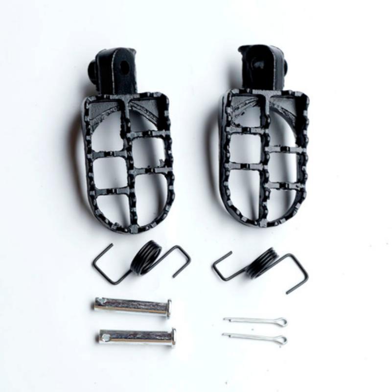 Motorcycle Foot Pegs Rests Pegs For XR50R CRF50 CRF70 CRF80 CRF100F Motorbike   Dirt Pit Bike
