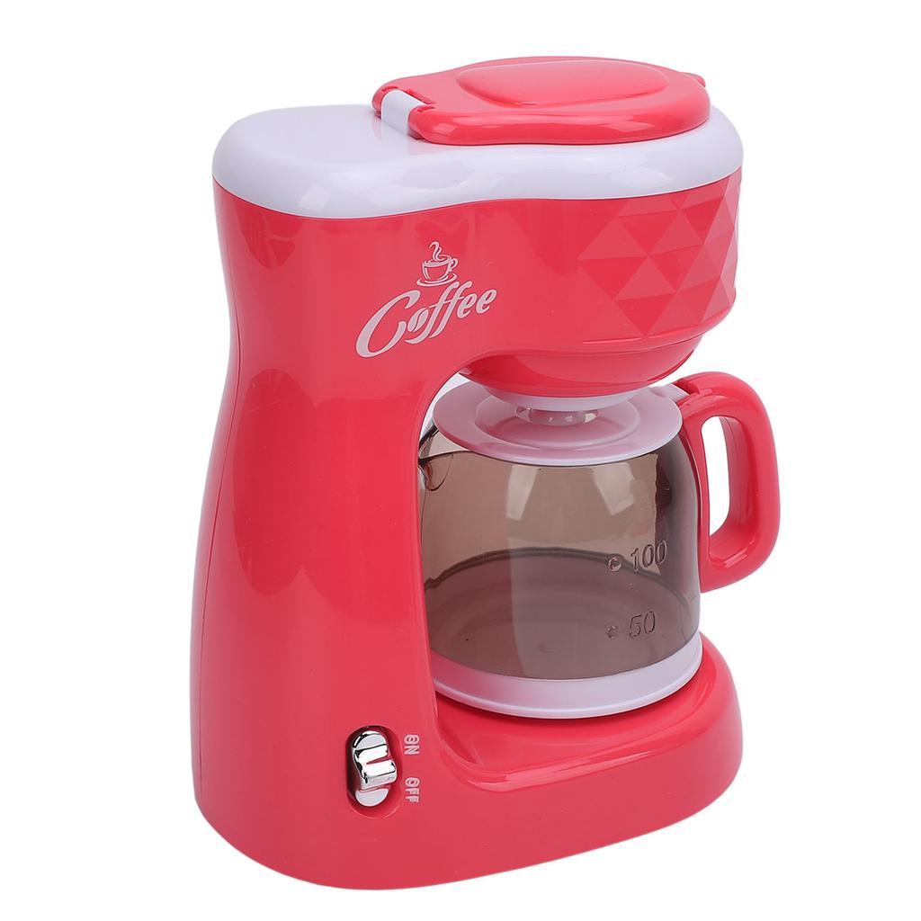 Coffee Maker Machine Toy Realistic Pretend Role Playing Coffee Maker Playset Kids Play Kitchen Toys