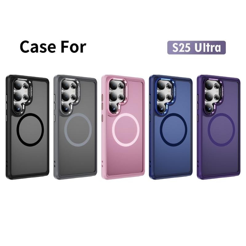 Not Scratch Metal Camera Frame Protective Cover Thin Magnetic Skin Touches Designs Protective Case for S25 Super