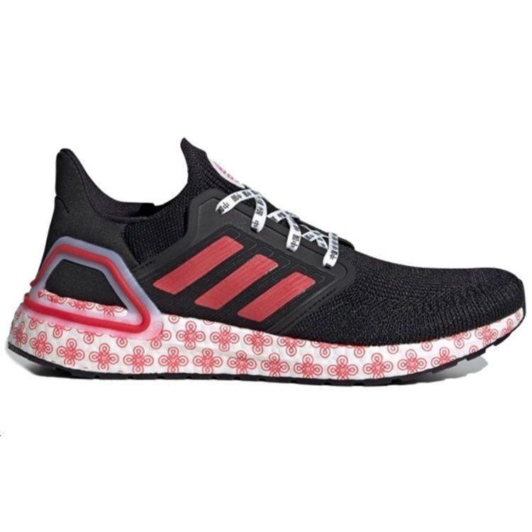 Adidas UltraBoost 20 China Unisex Sneakers Black Core-Black Glory-Red FX8886