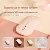 HP DM10 Wireless Bluetooth Dual-Mode Silent Mouse, Milk Tea
