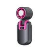 Compact High-Speed Handheld Cooling Fan with Ice Pack, Portable and Rechargeable, Foldable Design