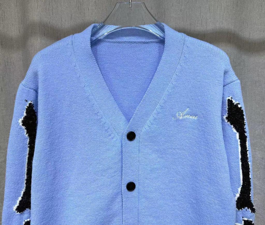 Amiri Herbst/Winter Kapuzenpullover mit Stickerei, Kirin-Arm und AMIRI-Buchstaben für Herren