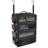 Suitcase Organizer High-Capacity Travel Luggage Organizer Hanging Shelve Packing Cube Closet Collapsible Hanging Storage Bags