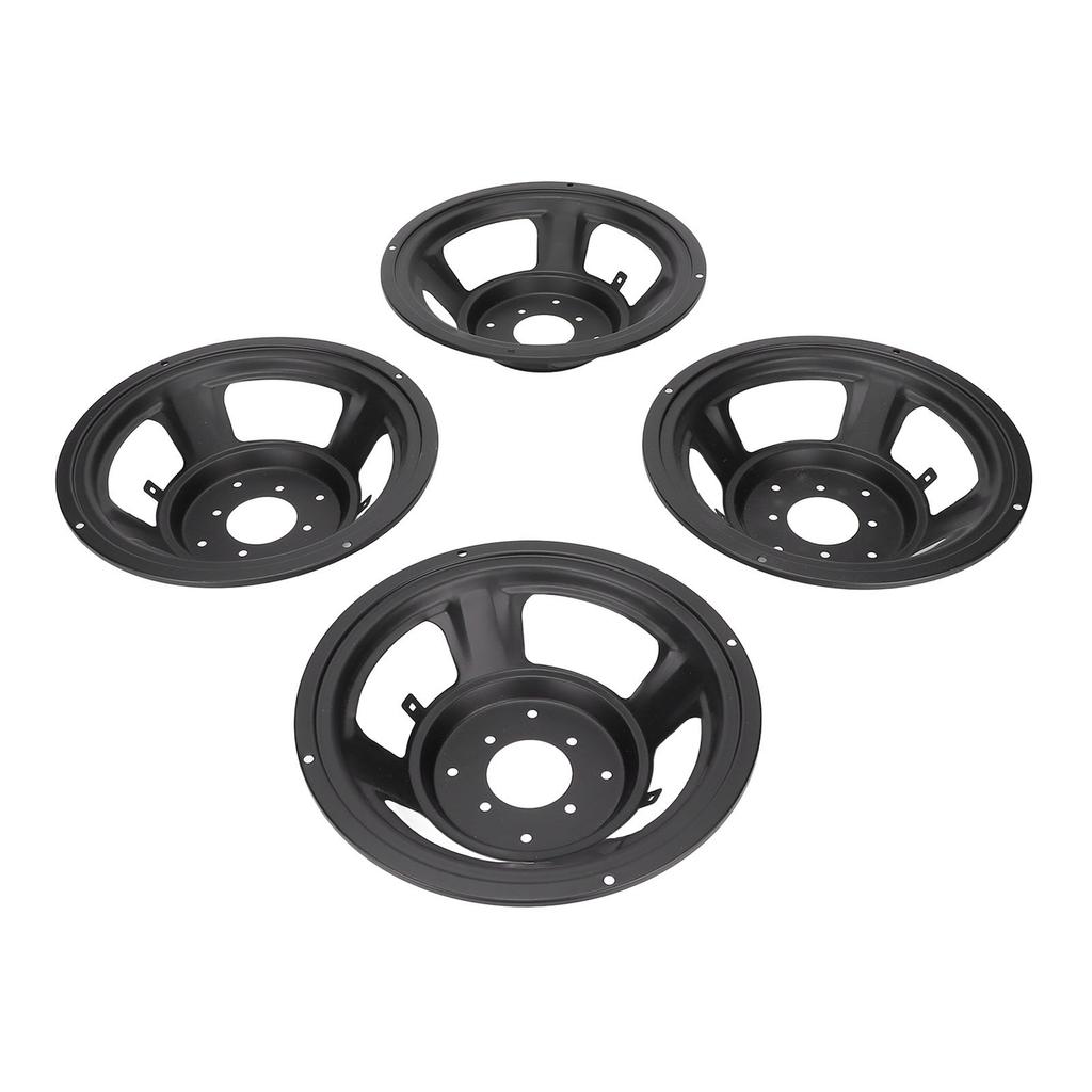 4pcs Speaker Basin Stand Reverse Subwoofer Basin Bracket Repair Parts for 8 Inch Speakers
