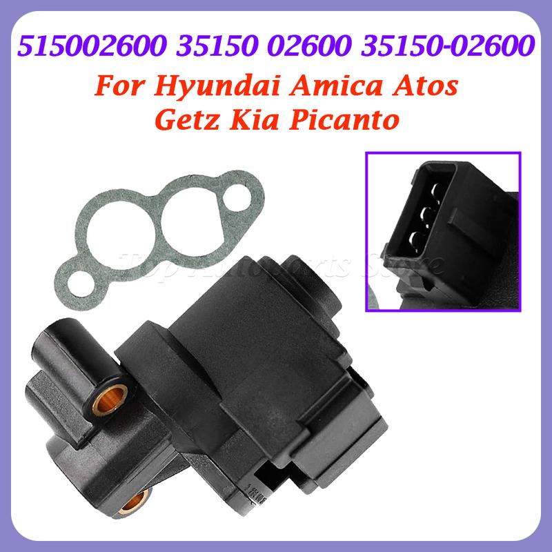 New For Hyundai Amica Atos Getz Kia Picanto Idle Air Control Valve 3515002600 35150 02600 35150-02600 9540930004