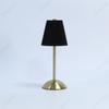 Kreativer LED-Faltenstoff-Lampenschirm Schlafzimmer Nachttischlampe USB-Lademodell Touch-Nachttisch Wohnzimmer Kleine Tischlampe