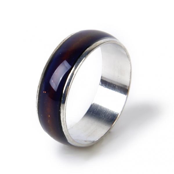 Kids Children Emotion Feeling Mood Body Temperature Color Changeable Funny Magic Ring Gift US Size