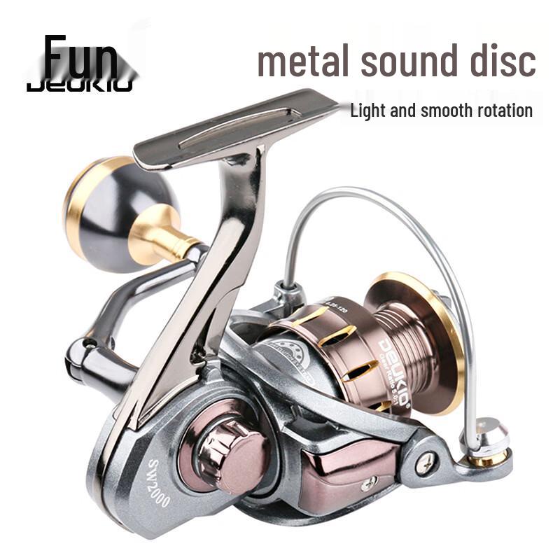 

DEUKIO Gapless All-Metal Spinning Fishing Reel